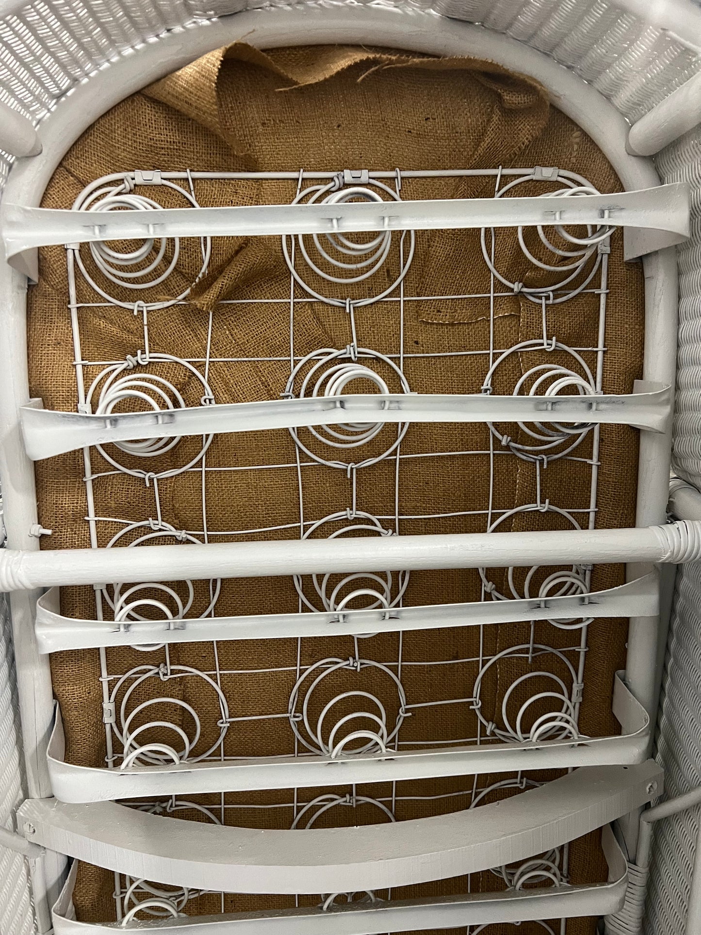 Vintage Wicker Chaise