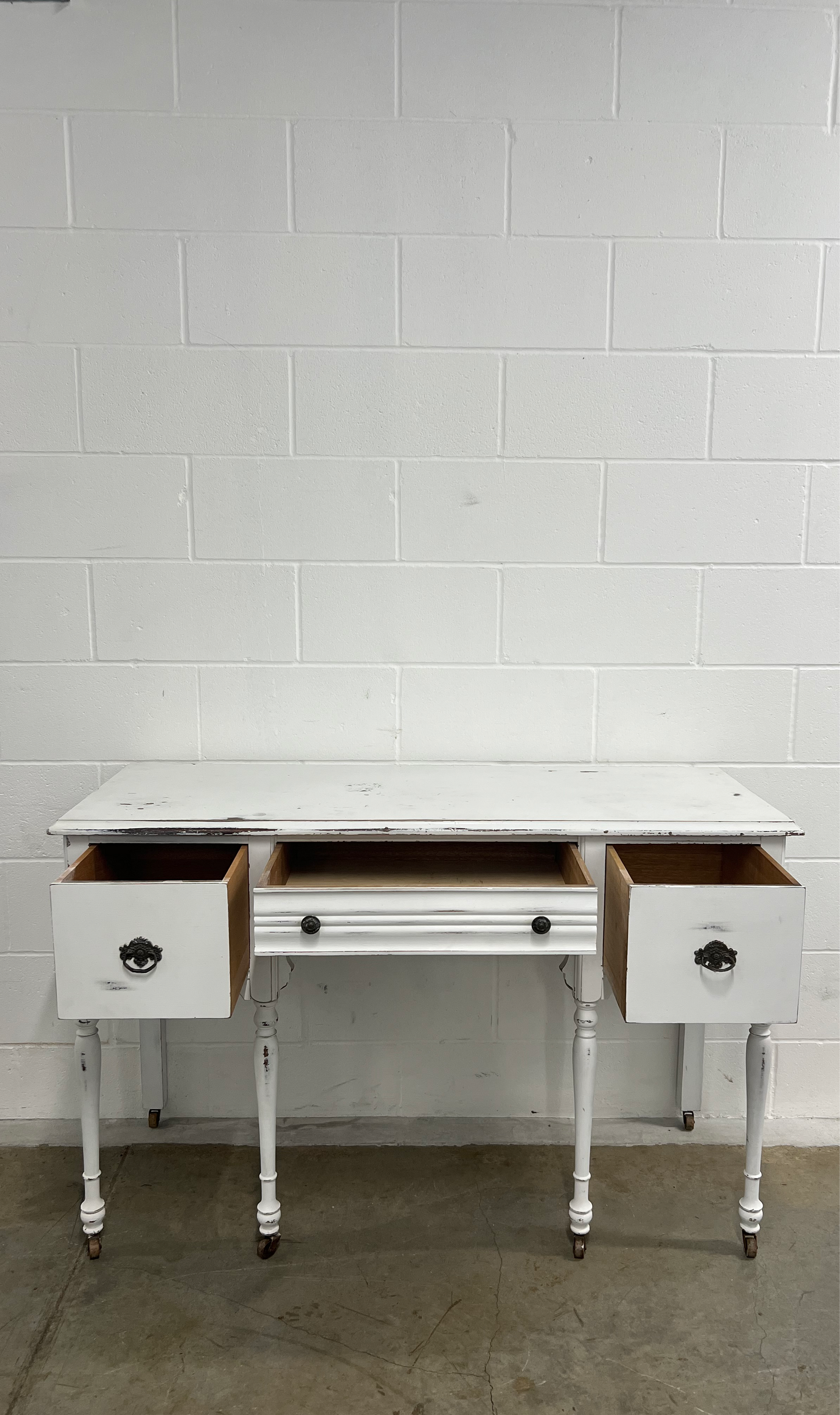 1940’s Shabby Chic Distressed Vanity