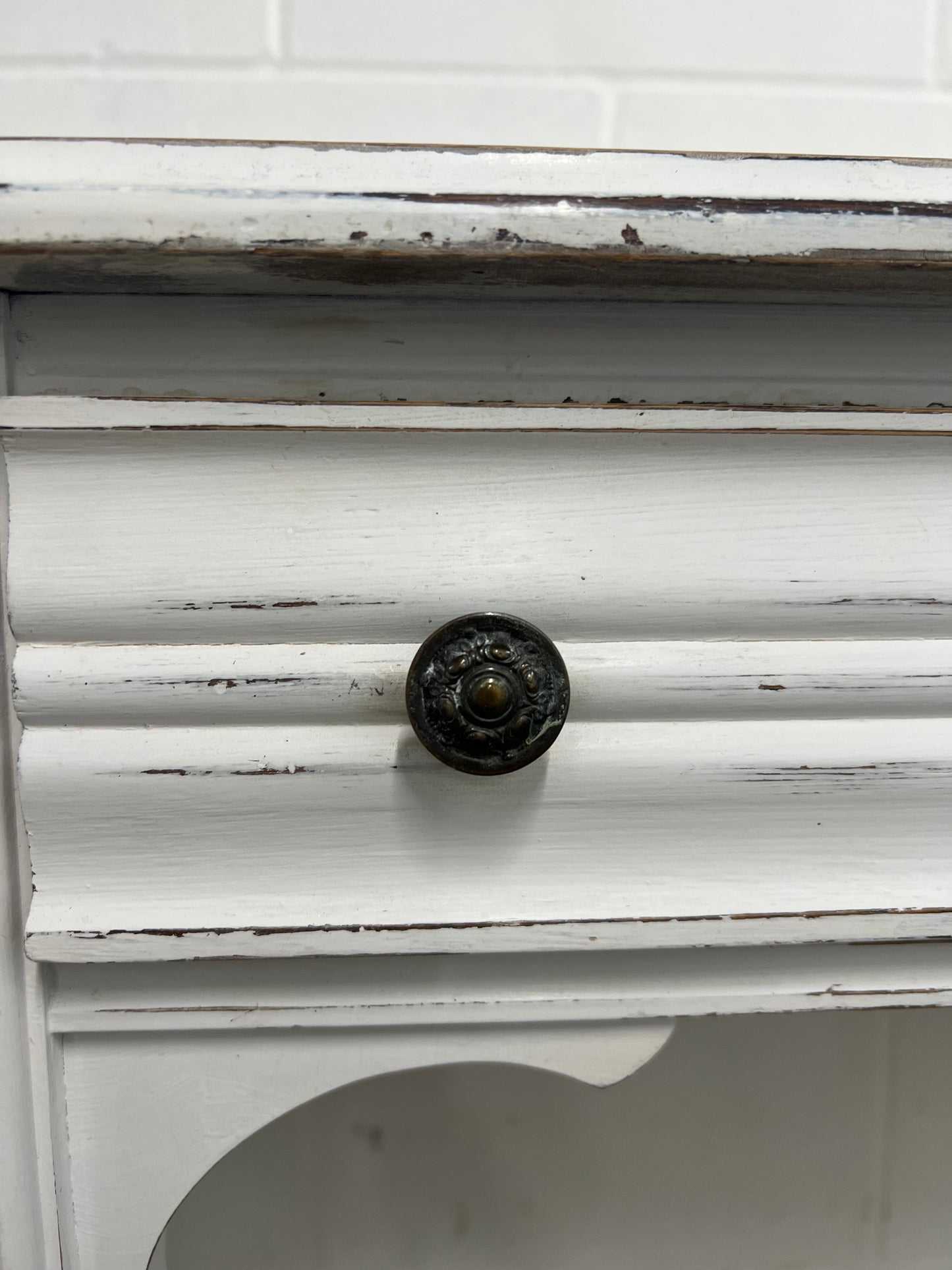 1940’s Shabby Chic Distressed Vanity